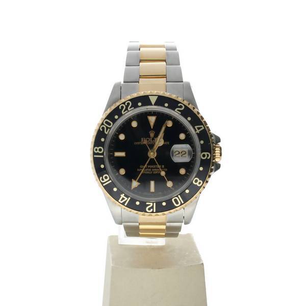 Rolex 40mm GMT-Master II Steel-and-18k-gold 16713