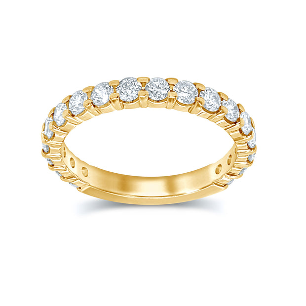 14K 0.10 CTw Diamond Band (18 Diamond Stones)
