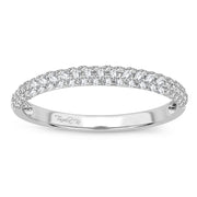 14K white gold 0.33 ctw Diamond Band