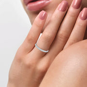 14K white gold 0.33 ctw Diamond Band
