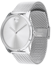 Movado BOLD Mesh Bracelet Stainless Steel Watch 3600589