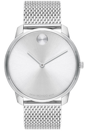 Movado BOLD Mesh Bracelet Stainless Steel Watch 3600589