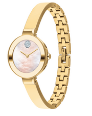 Movado Gold-Tone BOLD Bangle Ladies Watch 3600627