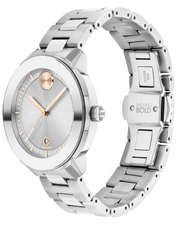 Movado BOLD Verso Stainless Steel Bracelet Ladies Watch 3600747