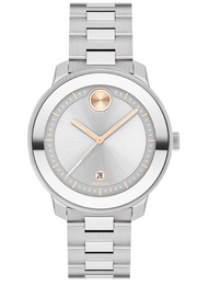 Movado BOLD Verso Stainless Steel Bracelet Ladies Watch 3600747