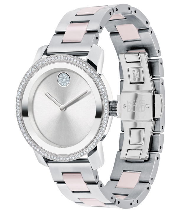 Movado BOLD Ceramic Ladies Watch 3600784