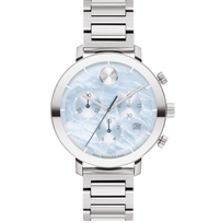 Movado Ice Blue BOLD Evolution Ladies Watch Bracelet 3600787