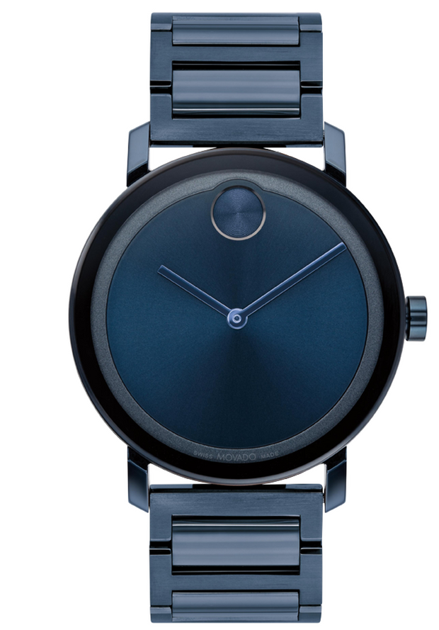 Movado BOLD Evolution Blue Ion-Plated Watch 3600510