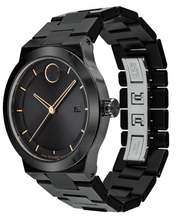 Movado BOLD Fusion Black Stainless-Steel Bracelet Watch 3600662