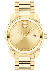 Movado BOLD Verso Gold Ion-Plated Men's Watch 3600735