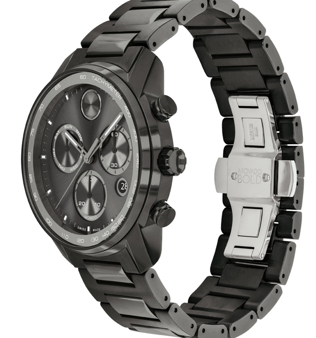 Movado BOLD Verso Gunmetal Watch 3600867 – Paramount Jewelers LLC