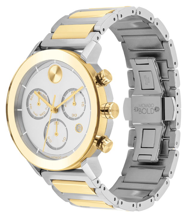 Movado BOLD Evolution Two-Tone Bracelet Watch 3600888