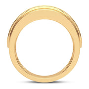 14K yellow gold 1.00 CTw DIAMOND Men's band