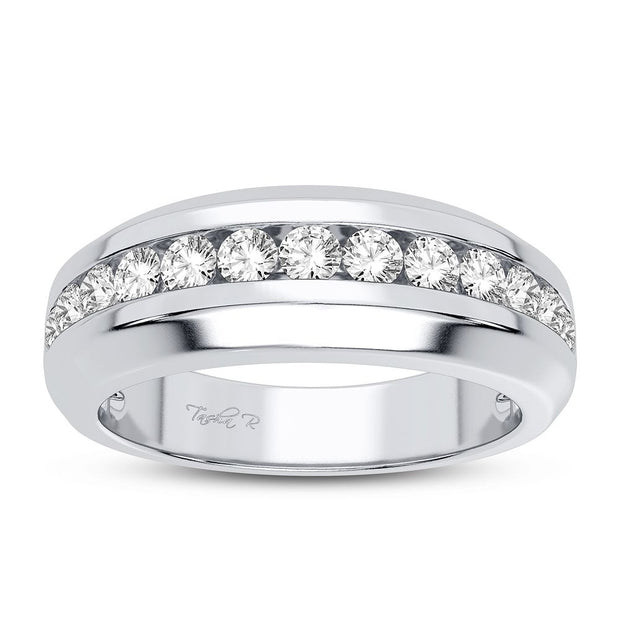14K white gold 0.50 CTw Diamond Band
