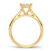 14K YELLOW GOLD 0.25 CTW Round promise Ring