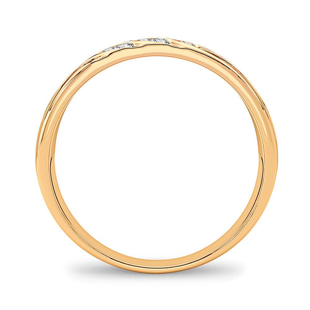 14K yellow gold 0.25 CTw Diamond Band