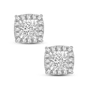 14K WHITE GOLD 0.26 CTW Diamond Earring