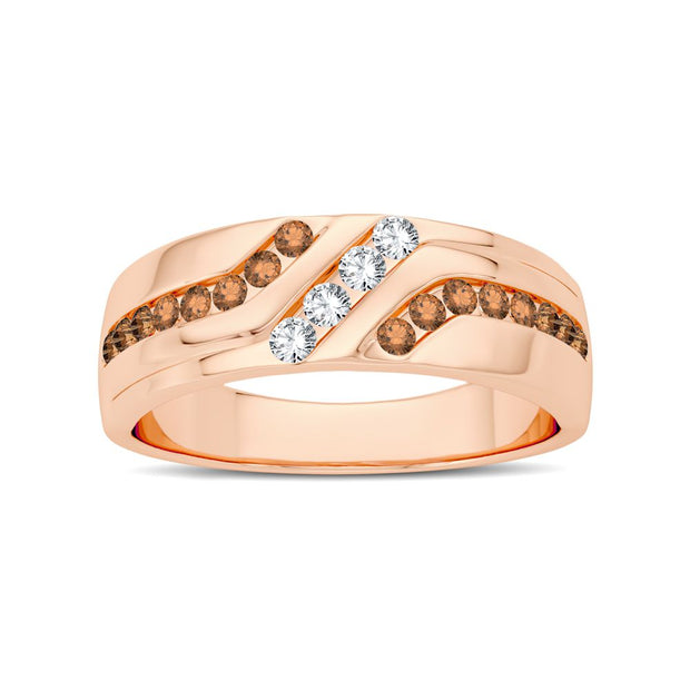 14K rose gold 0.40 CTw Diamond Band
