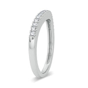 14K White Gold 0.17 CTw Diamond Enhancer Band