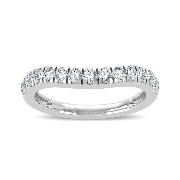 14K white gold 0.50 ctw Diamond Enhancer Band