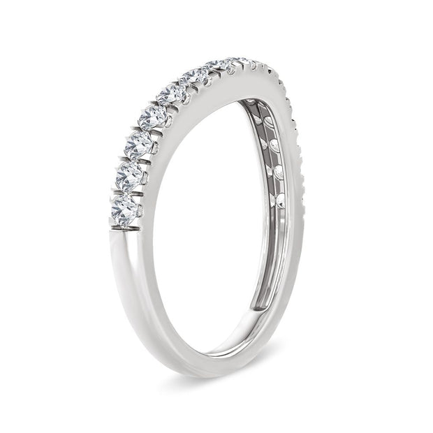 14K white gold 0.50 ctw Diamond Enhancer Band