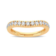 14K yellow gold 0.50 ctw Diamond Enhancer Band