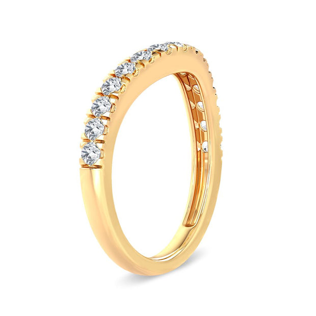 14K yellow gold 0.50 ctw Diamond Enhancer Band