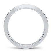 14k white gold 0.12 ctw Gemstones with Diamonds Band