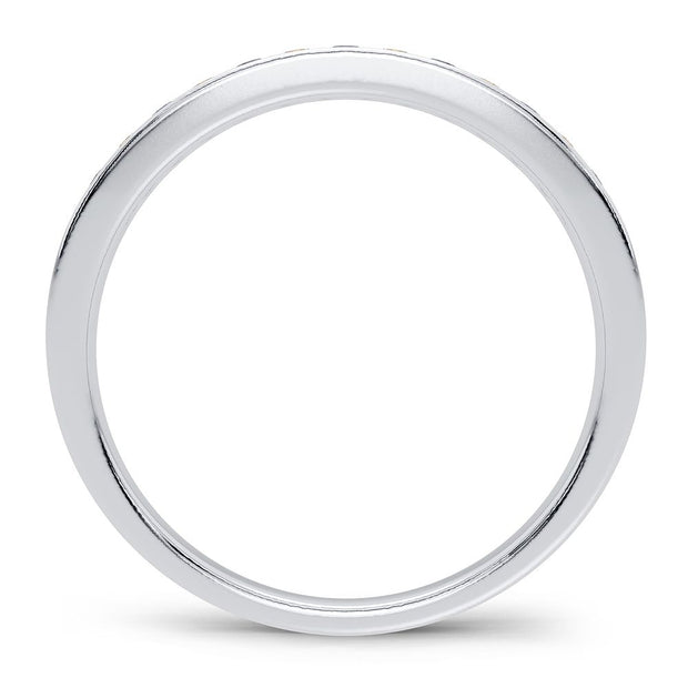 14K white gold 0.08 CTw Diamond Band