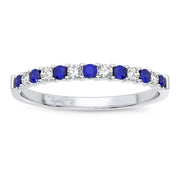 14K white gold 0.10 CTw Diamond Band