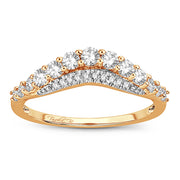 14K yellow gold 0.50 CTw Diamond Enhancer