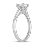 14K WHITE GOLD 0.50CTW Diamond ring