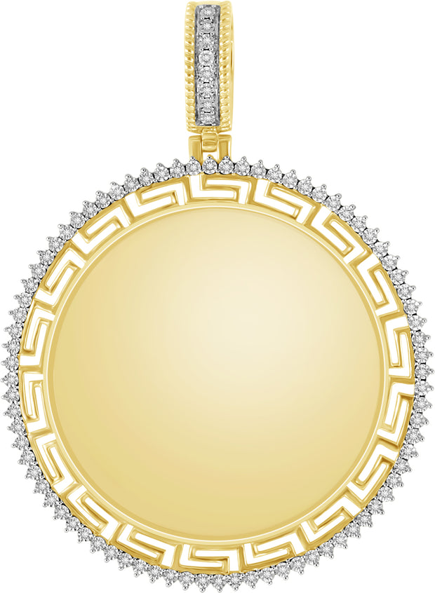 10k yellow gold 0.25 ctw Memory Pendant