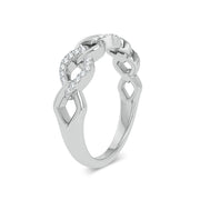 10K white gold 0.10 ctw Diamond fashion Ring