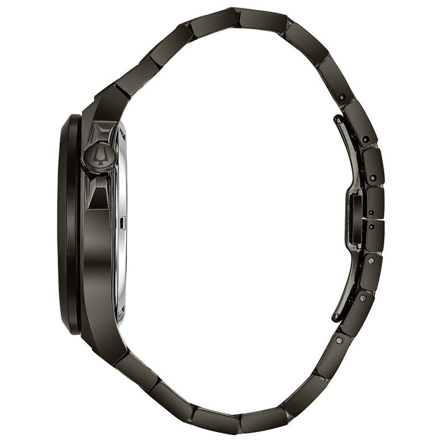 Bulova Performance Mens Bracelet Gray