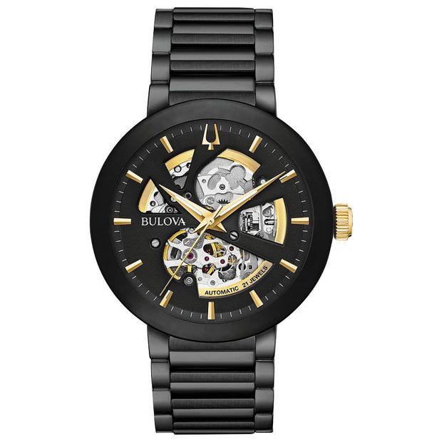 Bulova Modern Mens Bracelet Black