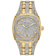 Bulova Dress/Classic Crystal Mens Watch Stainless Steel