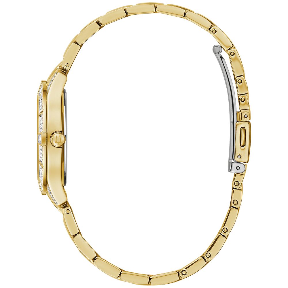 Bulova Dress/Classic Crystal Ladies Watch Stainless Steel