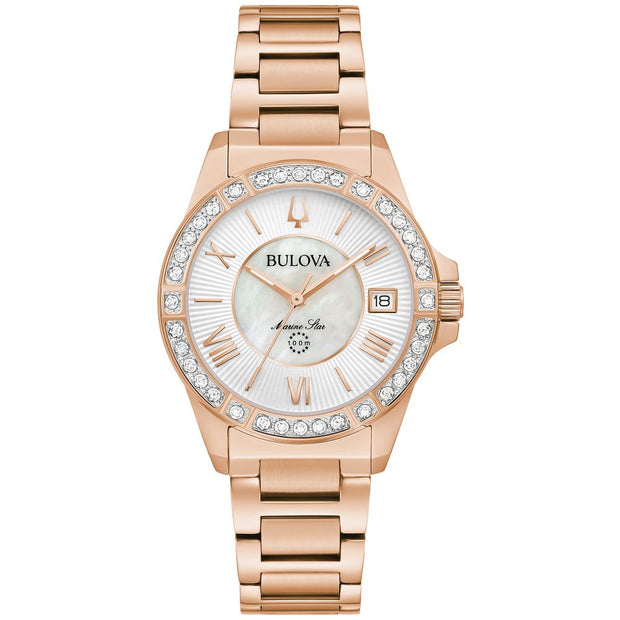 Bulova Performance Marine Star Ladies Watch Stainless Steel
