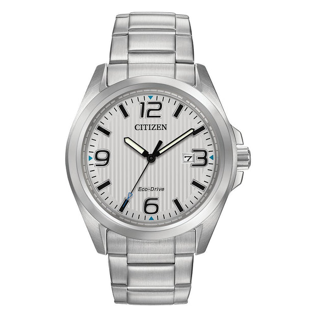 CITIZEN Eco Drive Weekender Garrison Mens Watch AW1430 86A
