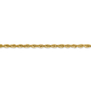 14k 2.8mm 20in Semi-Solid Rope Chain