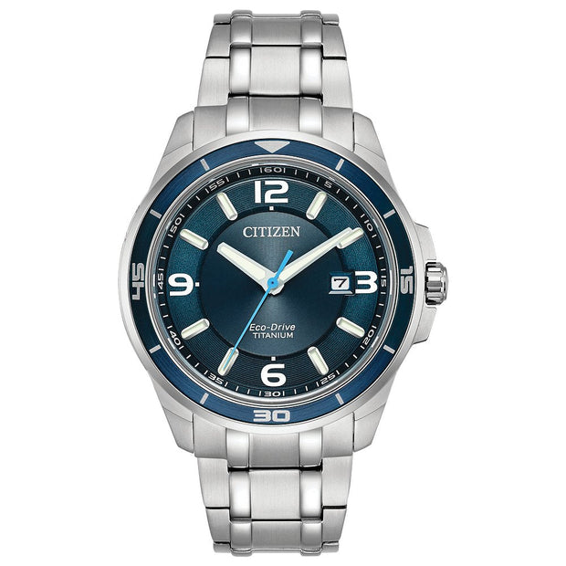 Men's Citizen Eco-Drive Super Titanium Watch BM6929-56L