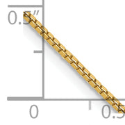14k 1mm 16in Box Chain