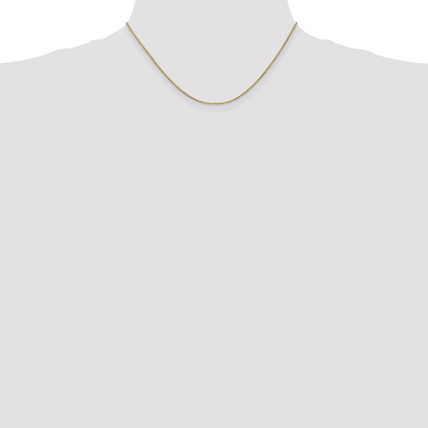 14k 1mm 16in Box Chain