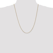 14k 1mm 24in Box Chain