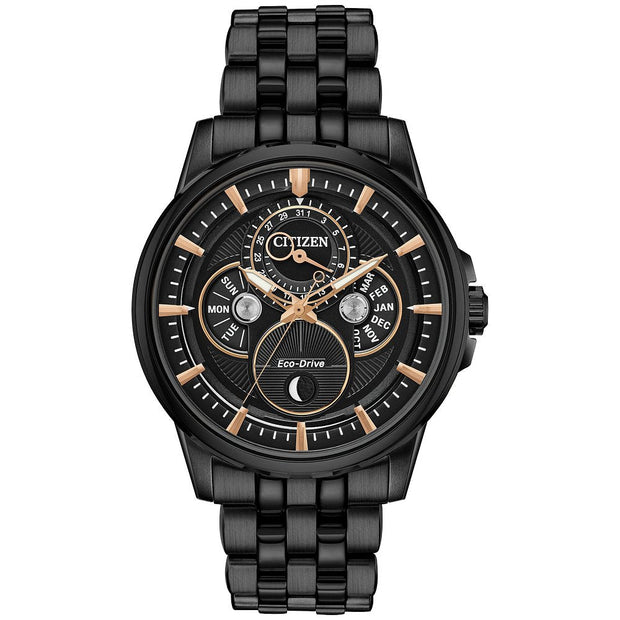 CITIZEN Eco-Drive Quartz Calendrier Mens Watch BU0057-54E