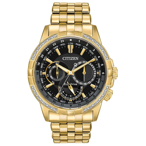 CITIZEN Eco-Drive Quartz Calendrier Mens Watch BU2082-56E