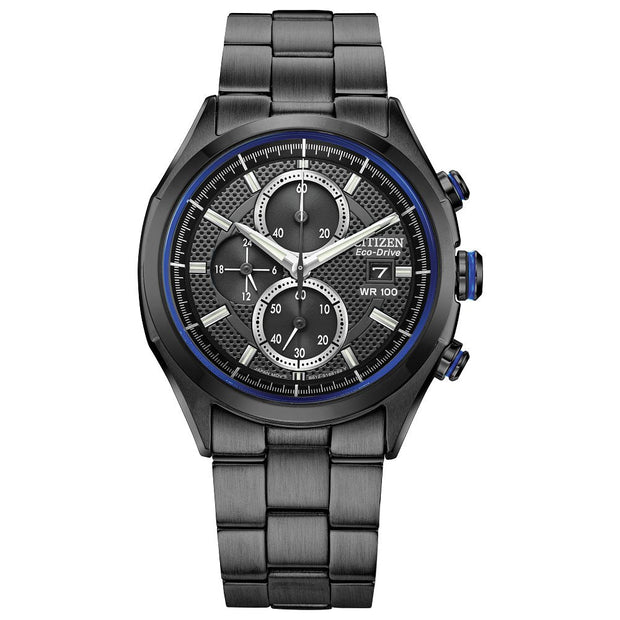 CITIZEN Eco-Drive Quartz Sport Mens Watch CA0438-52E