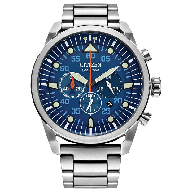 CITIZEN Eco-Drive Quartz Avion Mens Watch CA4211-72L