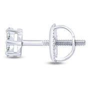 14k white gold 0.25 ctw Diamond Fashion Stud Earrings